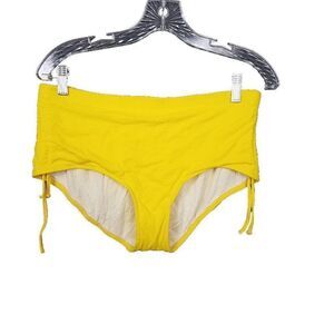 Size 12  Bikini Full-Hip Cover Bottoms Party Briefs Ruched Boyshorts Swimwear